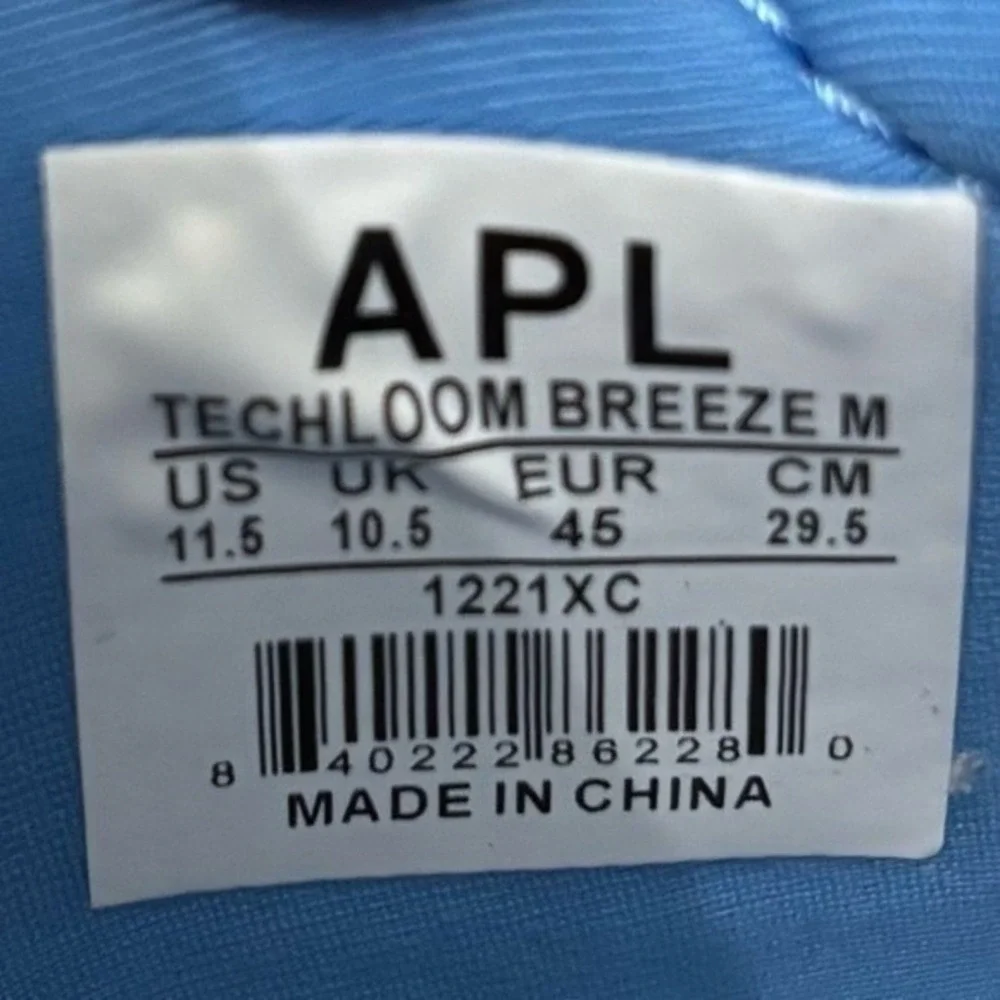NIB - APL Size 11.5‎ Men's TechLoom Breeze – Coastal Blue